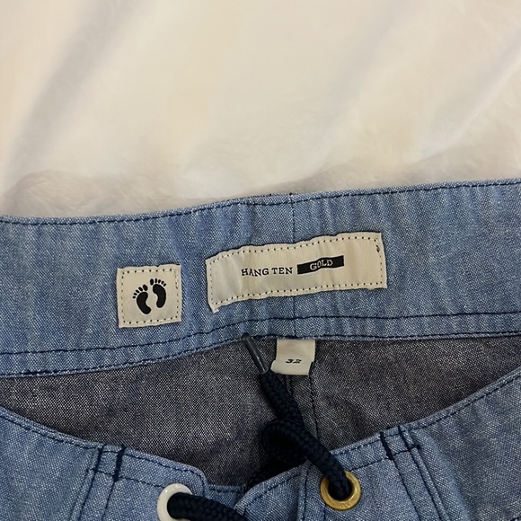 Hang Ten swim board shorts.  Hybrid - Picture 3 of 7